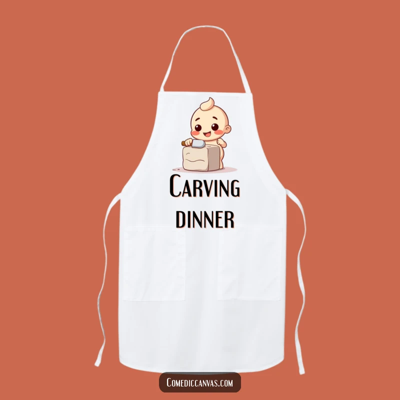 Funny Chisel Apron: Protect Your Clothes While Sculpting with Comical Flair