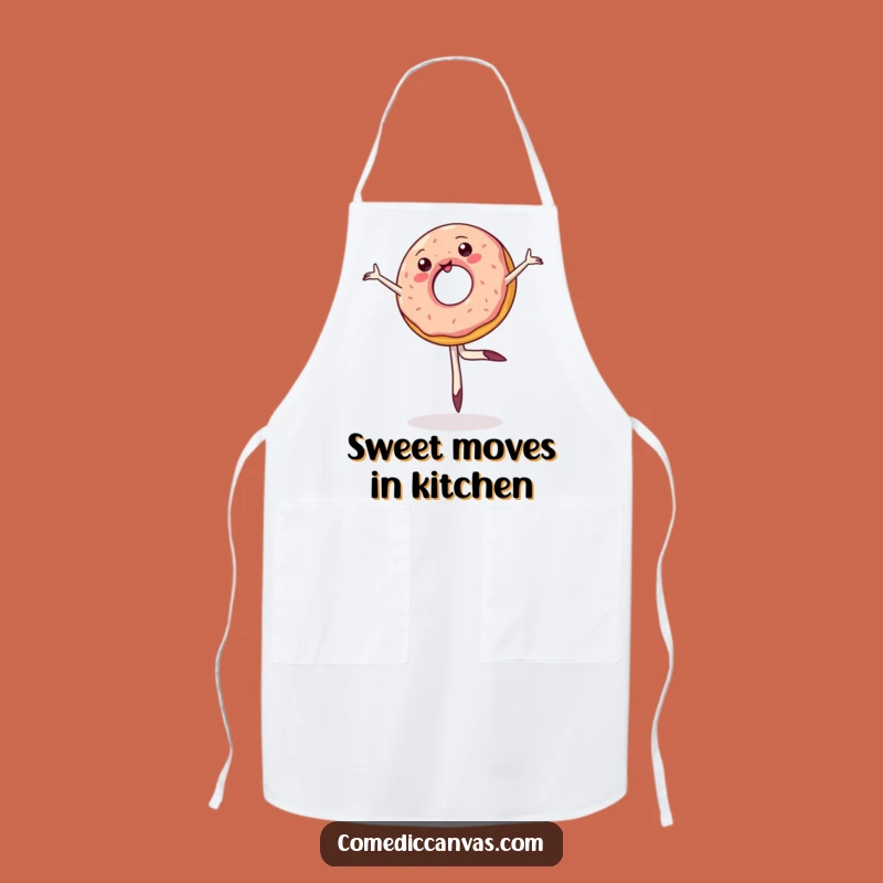 Funny Donut Ballet Apron: Cook Up Laughs with This Hilarious Kitchenware