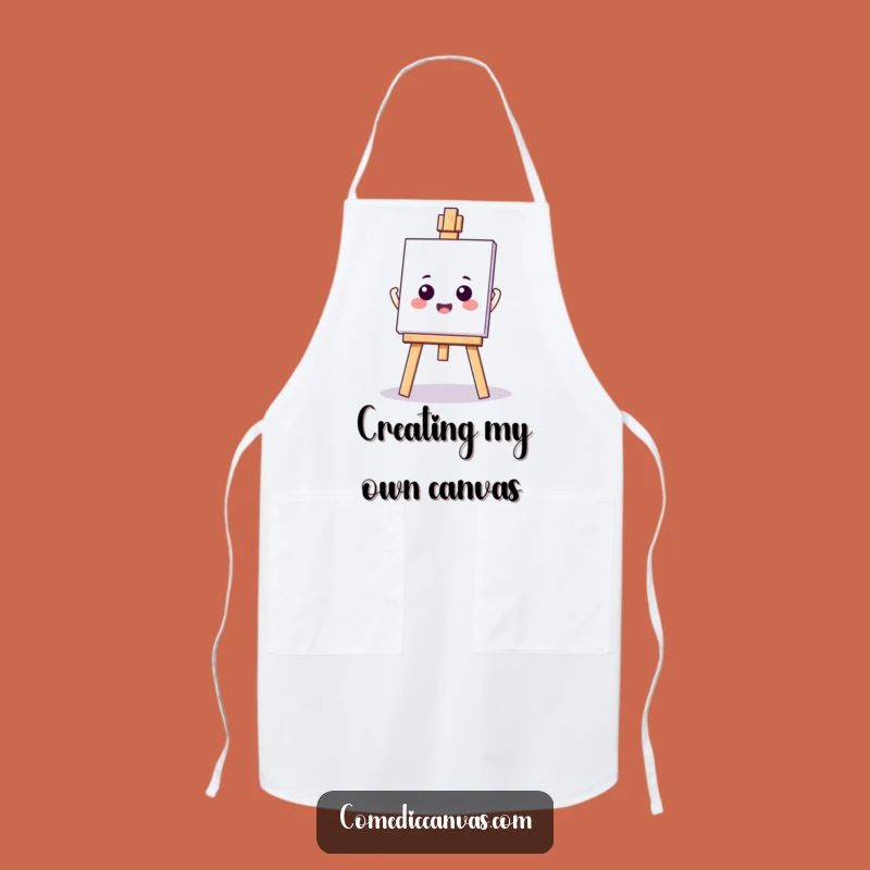 Funny Kawaii Easel Apron: Protect Your Clothes in Style - Hilarious Funny Gift!