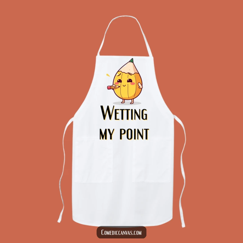 Funny Pencil Sharpening Apron: For Focused Work Sessions