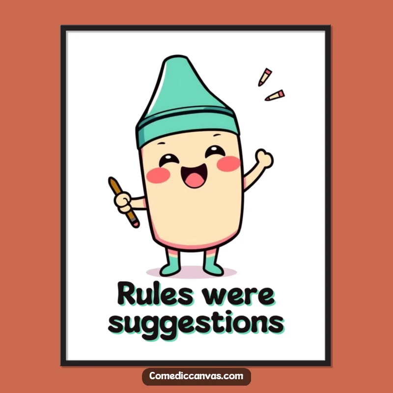 Funny Crayon Digital Art: Outside-the-Lines Joy for Instant Creative Decor