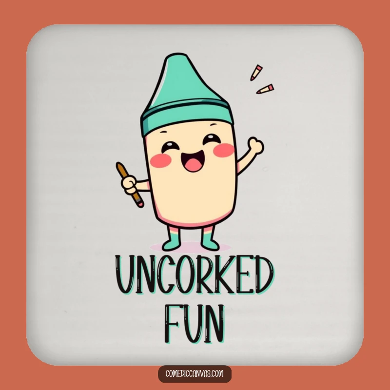 Funny Crayon Coasters: Protect Surfaces with Colorful, Rule-Breaking Art