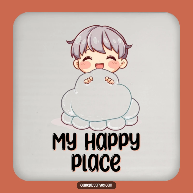 Funny Cloud Sculpting Coaster: Protect Surfaces with Artistic Charm