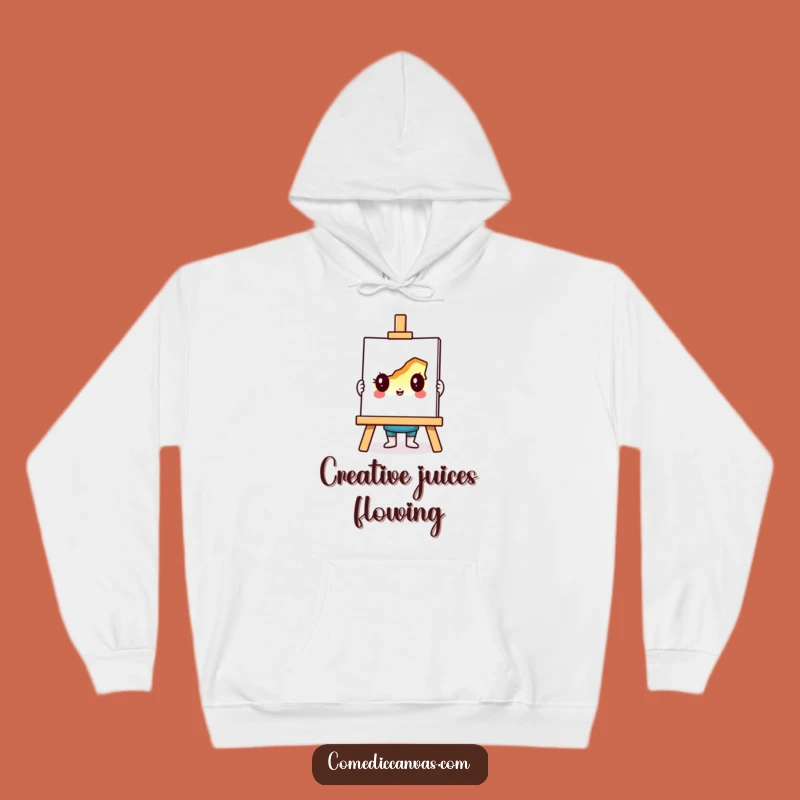 Cozy Funny Artist Easel Hoodie: Stay Warm While Creating Art