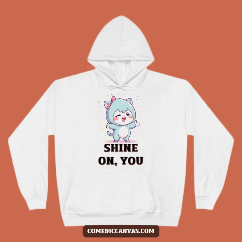 Funny Confetti Thrower Hoodie: Stay Cozy and Festive Always