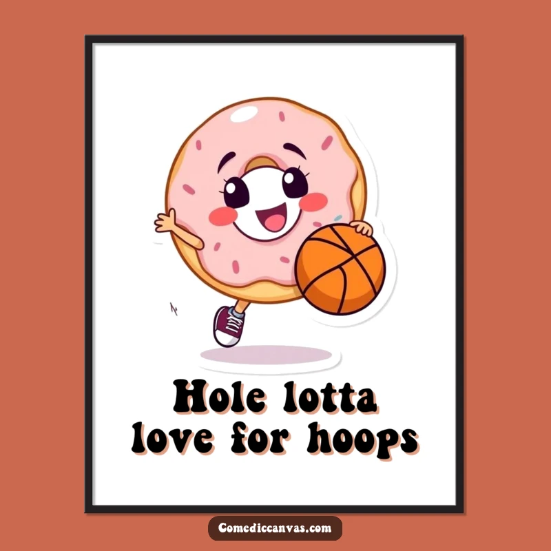 Free Printable Donut Wall Art: Funny Dribble Downloadable Decor for a Playful Space