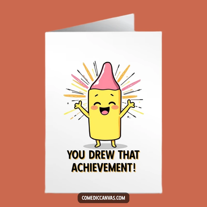 Funny Free Printable Congrats Card: Crayon Sunshine - Creative Celebration Download