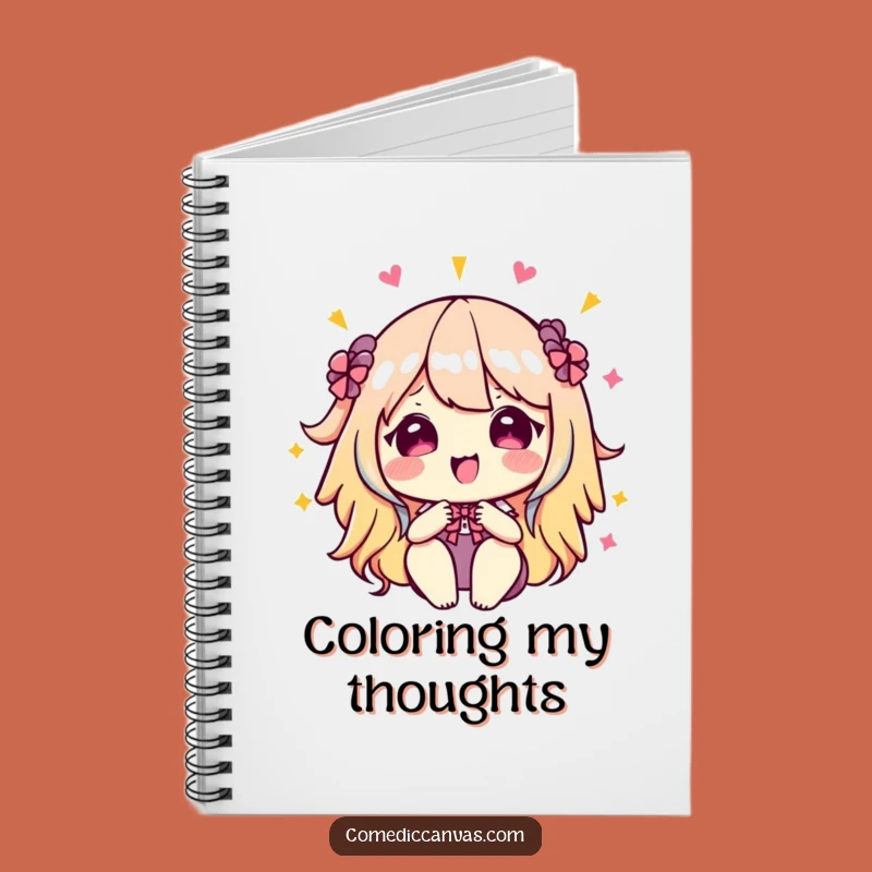 Funny Kawaii Palette Notebook: Your Colorful Ideas - Great Funny Gift!