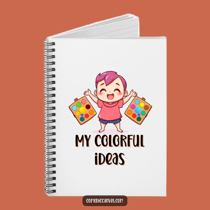 Funny Juggling Artist Journal - Hilarious Notebook for Creative Ideas