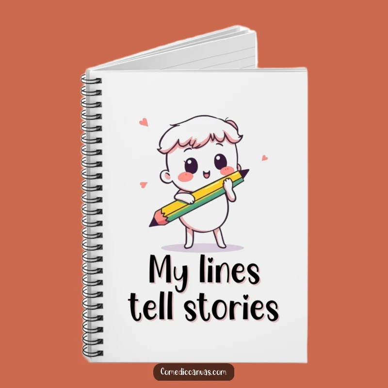 Funny Kawaii Pencil Notebook: Sketch Your Ideas - Great Funny Gift!