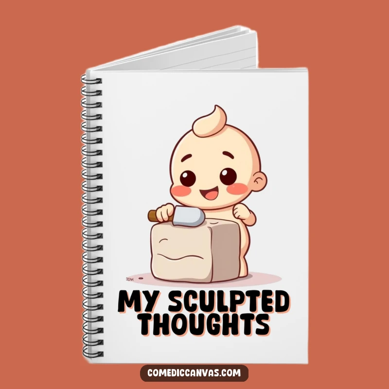 Funny Chisel Notebook: Jot Down Ideas with Sculptural Inspiration and Humor