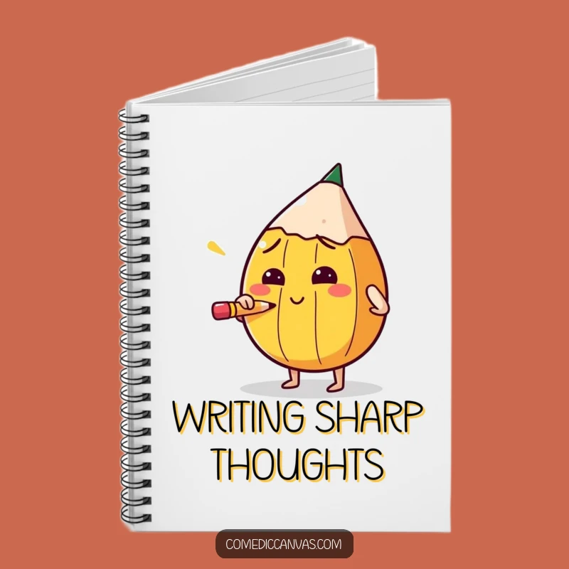 Funny Pencil Sharpening Notebook: Jot Down Focused Ideas
