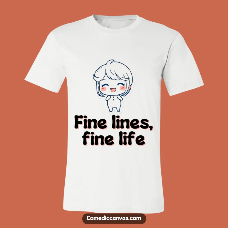 Funny Ink Pen T-Shirt: Joyful Artist Creating Strokes, Ideal Funny Gift